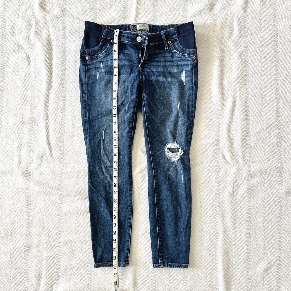 Gap True Skinny Side Panel Maternity Jeans (Ankle Length)